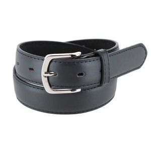 CTM Boy's Casual Basic Leather Belt